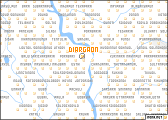 map of Diārgaon