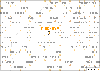 map of Diarhaye