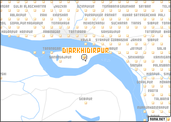 map of Diār Khidirpur