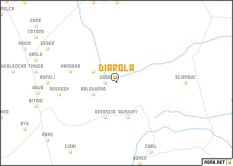 map of Diarola