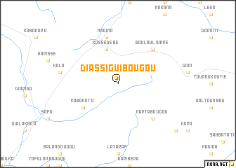map of Diassiguibougou