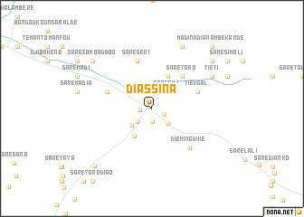 map of Diassina