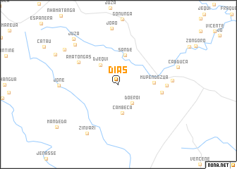 map of Dias