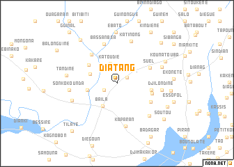 map of Diatang