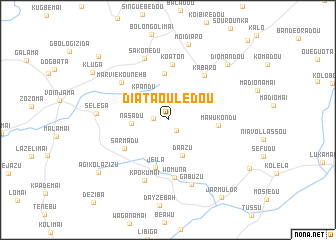 map of Diataoulédou