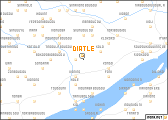 map of Diatlé