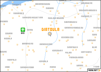 map of Diatoula