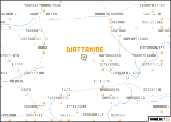 map of Diattamine