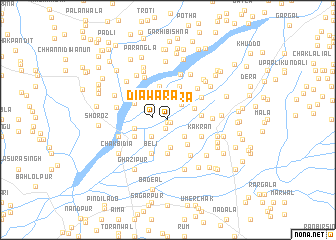 map of Diāwāra