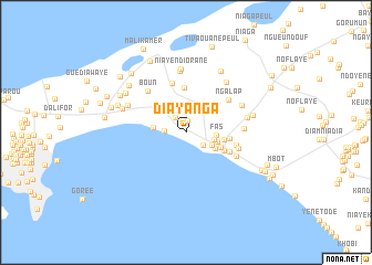 map of Diayanga