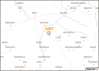 map of Diay