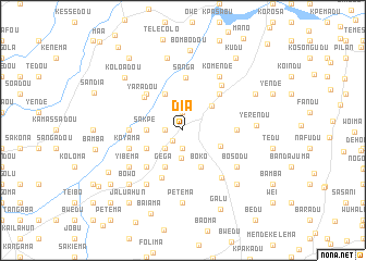 map of Dia