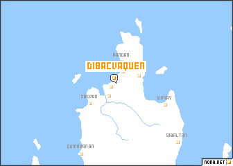 map of Dibacvaquen