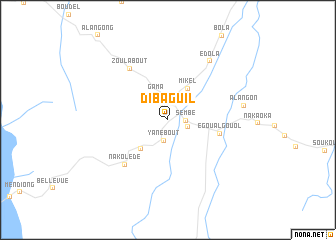 map of Dibaguil