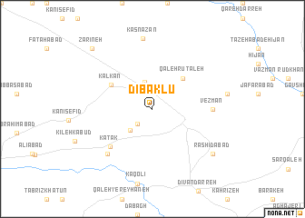 map of Dībaklū