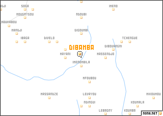 map of Dibamba