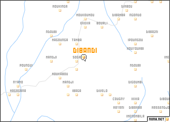 map of Dibandi