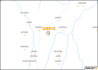 map of Dibaya