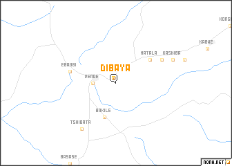 map of Dibaya
