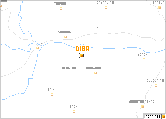 map of Diba
