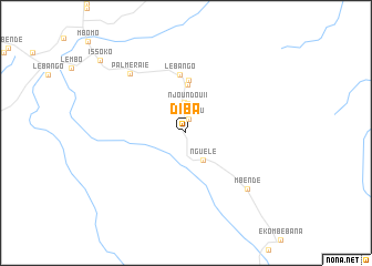 map of Diba