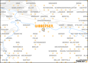 map of Dibbersen