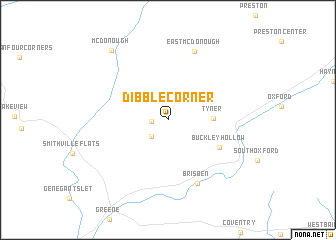 map of Dibble Corner