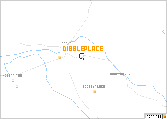 map of Dibble Place
