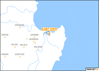 map of Dibcuan