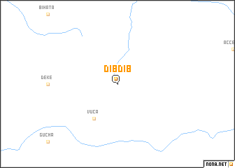 map of Dibdib