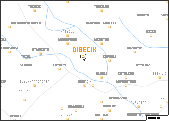 map of Dibecik