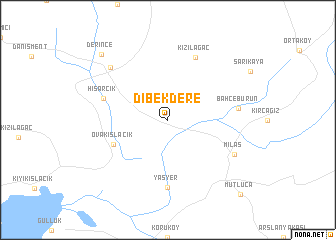 map of Dibekdere