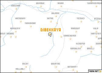 map of Dibekkaya