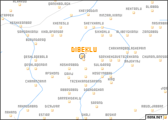 map of Dībeklū