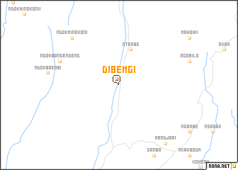 map of Dibemgi