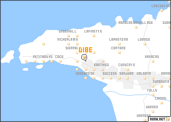 map of Dibe