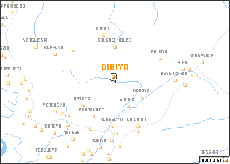 map of Dibiya