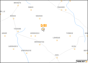 map of Dibi