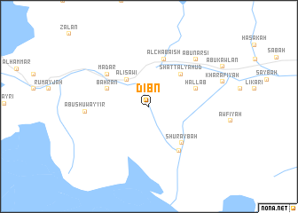 map of Dibn