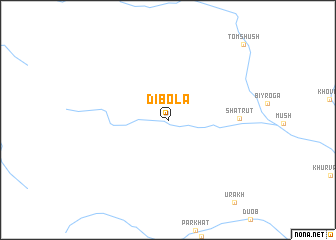 map of Dibola