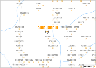 map of Dibouangui
