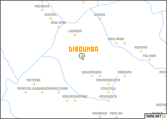 map of Diboumba