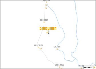 map of Diboumba