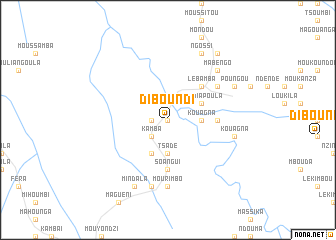 map of Diboundi