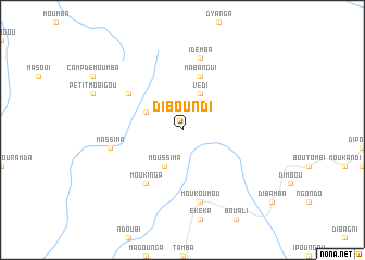 map of Diboundi