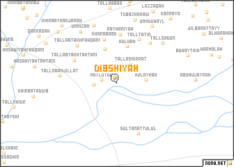 map of Dibshīyah