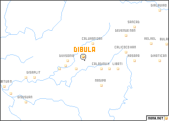 map of Dibula