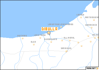 map of Dibulla
