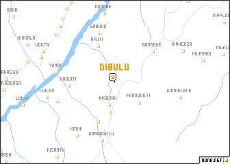 map of Dibulu