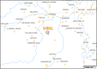 map of Dibul